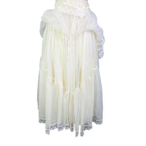 Vintage NWT Jessica McClintock Romantic Renaissance Bridal Dress Victorian 9/10 - Picture 10 of 16